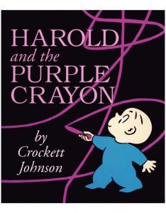 Harold and the Purple Crayon book cover