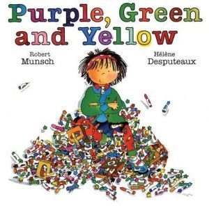 Purple, Green and Yellow book cover