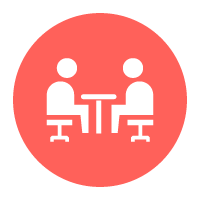 meeting with team member